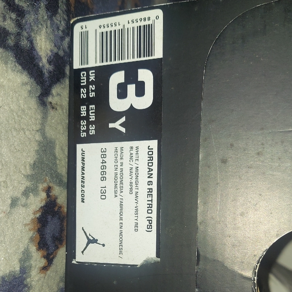 USED..Jordan 6 Retro PS Sneakers